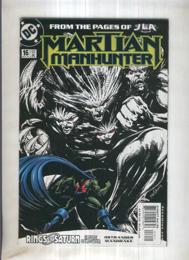 MARTIAN HUNTER, Vol.2, No.16: Rings of Saturn 4 ( DC 2000)