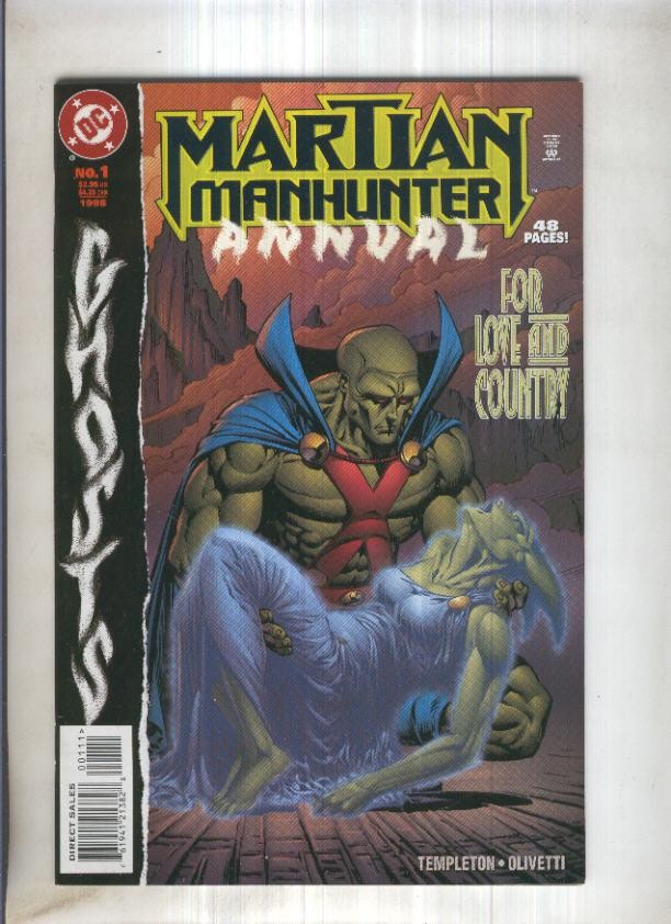 MARTIAN HUNTER ANNUAL 1998, Vol 1: Hearts Afire ( DC 1998)