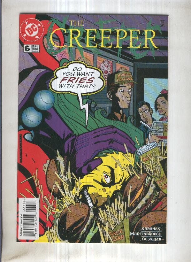 THE CREEPER, Vol.1 No.06: Faust Food ( DC 1998)