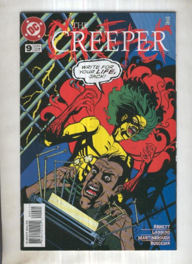 THE CREEPER, Vol.1 No.09: Mental Block ( DC 1998)