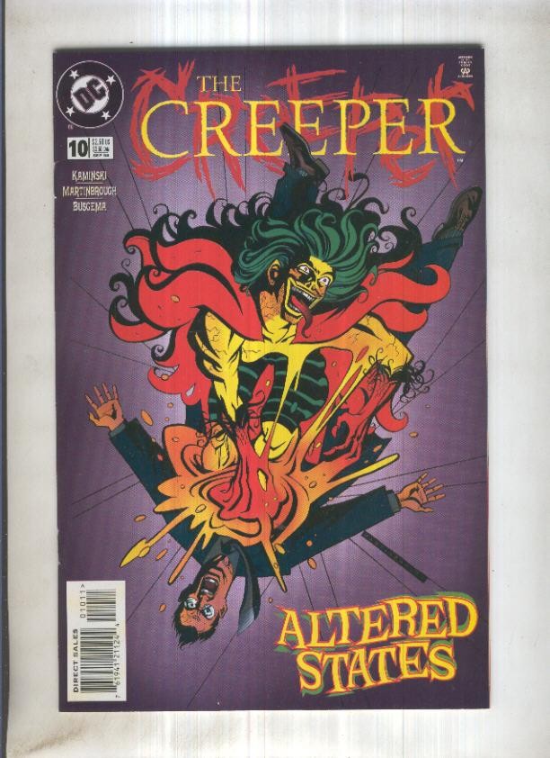 THE CREEPER, Vol.1 No.10: Split Decision ( DC 1998)