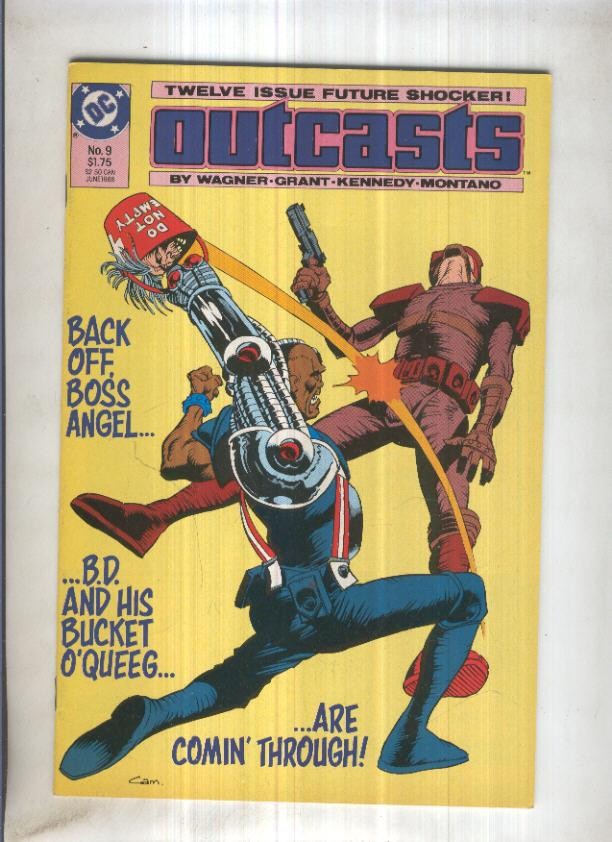 OUTCASTS, Mini-Series No.09: Back Off Boss Angel ( DC 1987)