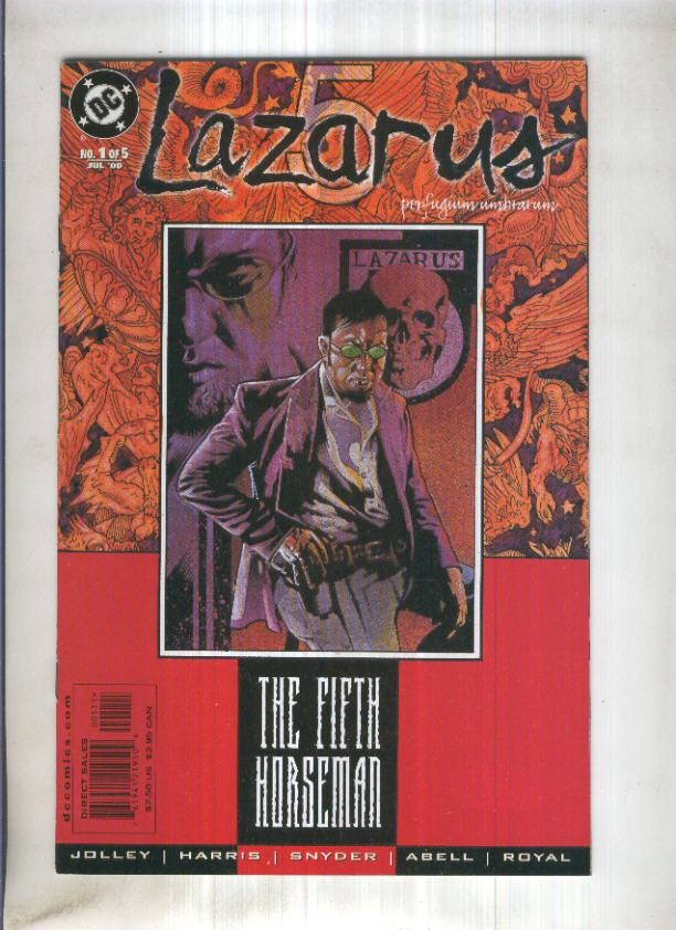 LAZARUS FIVE , Vol.1 No.01: The Fifth Horseman  (DC 2000)