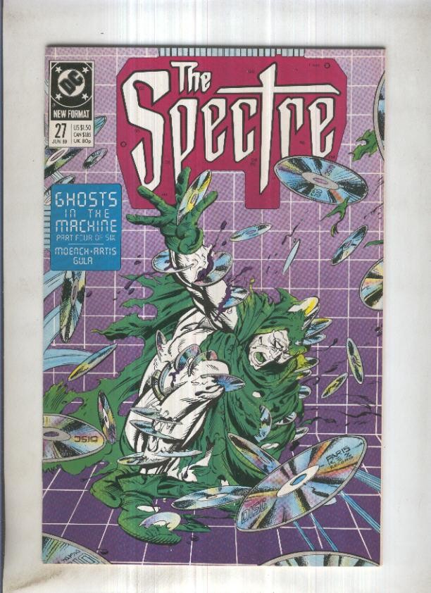 THE SPECTRE, Vol.2 No.27: Ghosts in the Machine 4 (DC 1989)