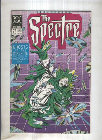 THE SPECTRE, Vol.2 No.27: Ghosts in the Machine 4 (DC 1989)