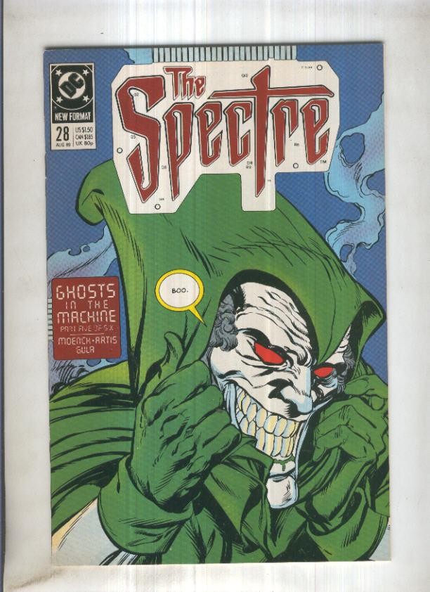 THE SPECTRE, Vol.2 No.28: Ghosts in the Machine 5 (DC 1989)
