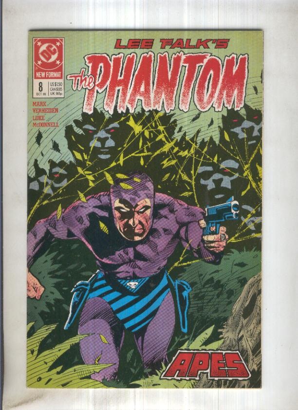 THE PHANTOM, Vol.2 No.08: APES (DC 1989)