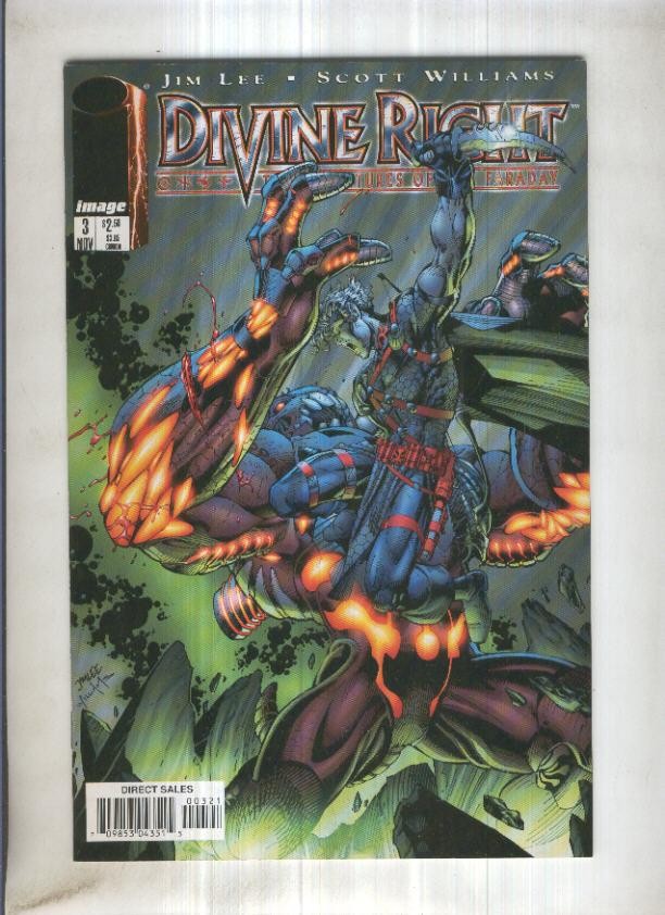 DIVINE RIGHT, Vol.01 No.03: Enemies of the State ( Image 1997)
