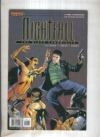 NIGHTFALL: THE BLACK CHRONICLES, Mini-Serie: Numero 01 de 03 ( Homage 1999)