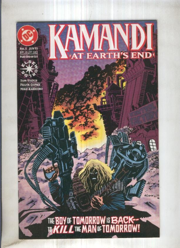 KAMANDI: At Earth,s End, Vol.1 No.01: Dead York City (DC 1993)
