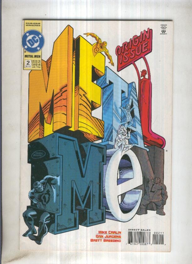 METAL MEN Vol.2 No.02: Fast Backward (DC 1993)