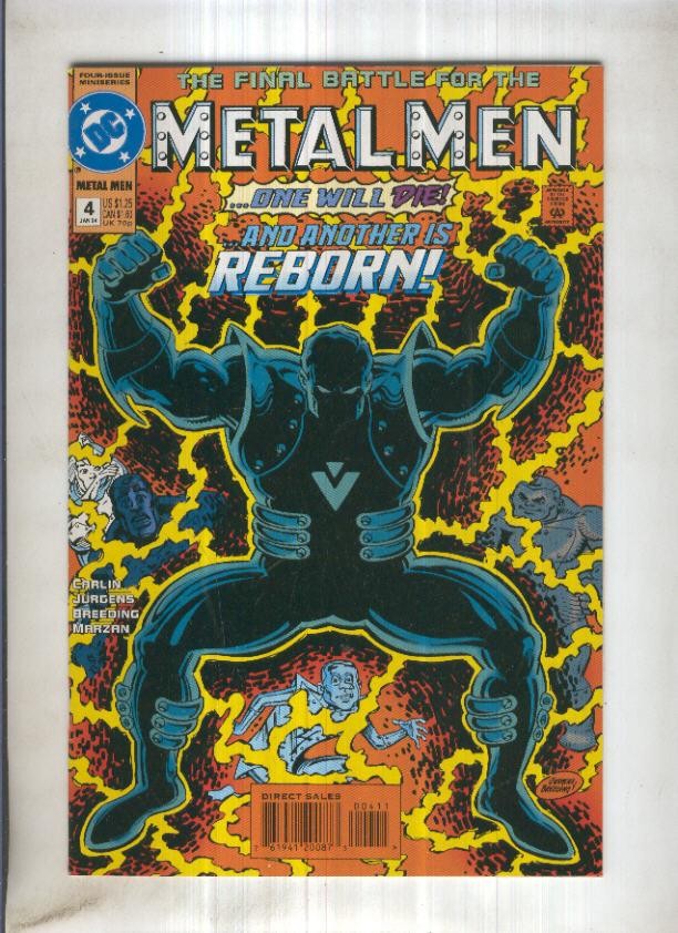 METAL MEN Vol.2 No.04: The Periodic Tables Turn (DC 1993)