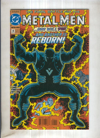 METAL MEN Vol.2 No.04: The Periodic Tables Turn (DC 1993)