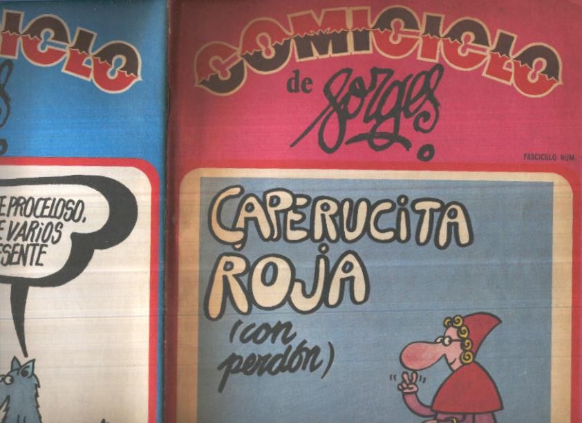 Comiciclo de Forges numero 01 (numerado 2 en trasera)