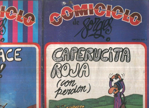 Comiciclo de Forges numero 03: Caperucita Roja (numerado 2 en trasera)