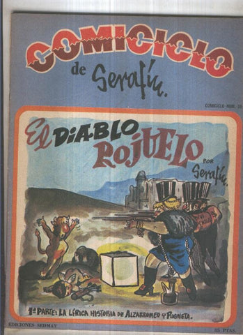 Comiciclo de Serafin numero 25: El diablo rojuelo