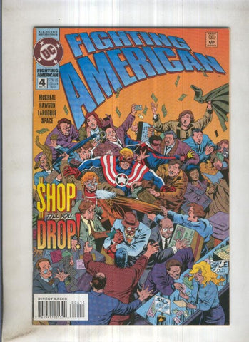 FIGHTING AMERICAN, Vol.1 No.04: Shop till You Drop (DC 1994)