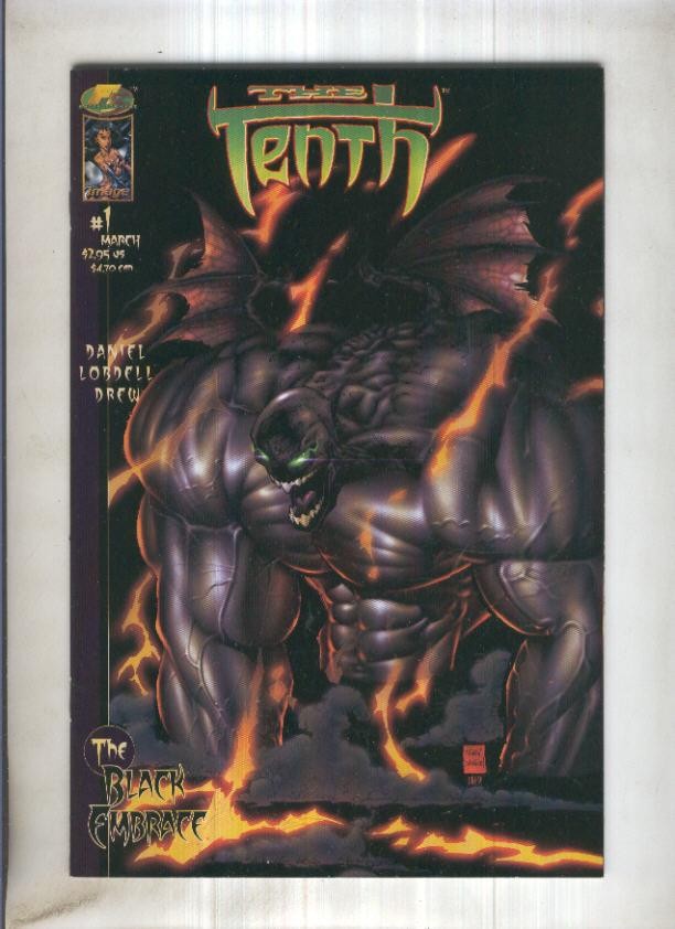 THE TENTH, Mini-Series, No.01A: THE BLACK EMBRACE (Image 1999)