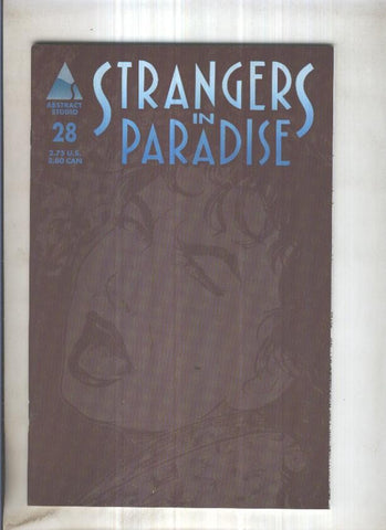 STRANGERS IN PARADISE, Vol.3: Numero 28 (Abstract Studios 1999)