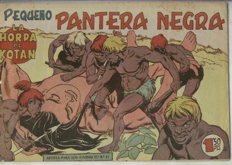 Pequeño Pantera Negra numero 134: La horda de Kotan
