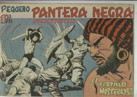 Pequeño Pantera Negra numero 137: El castillo misterioso
