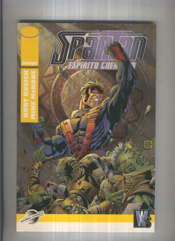 Libros Image: SPARTAN, Espiritu Guerrero (World Comics 1996)