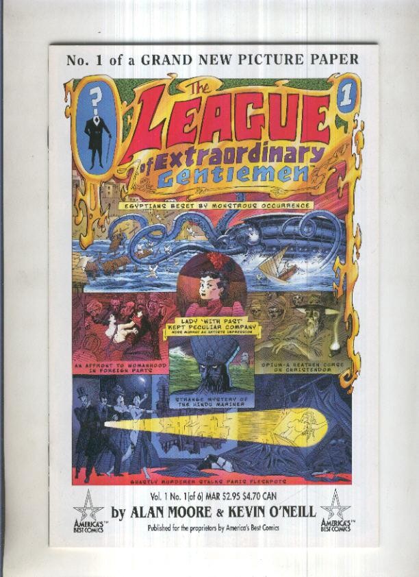 THE LEAGUE OF EXTRAORDINARY GETLEMEN Vol.1: Numero 01 (ABC 1999)