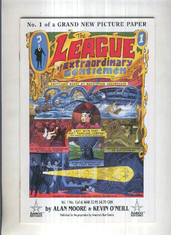THE LEAGUE OF EXTRAORDINARY GETLEMEN Vol.1: Numero 01 (ABC 1999)