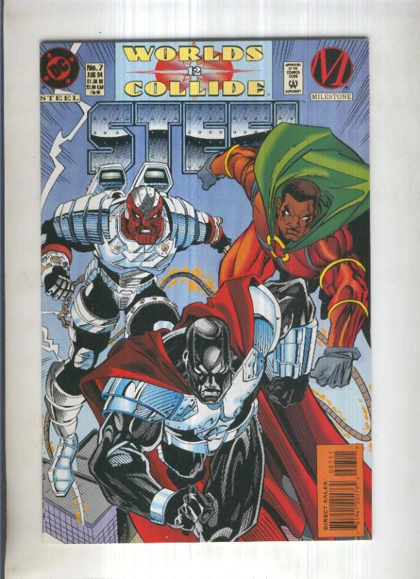 STEEL, Vol.1 No.07: Worlds Collide (DC 1994)
