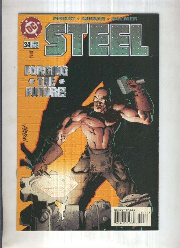 STEEL, Vol.1 No.34: Bang (DC 1996) 