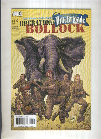 ADVENTURES IN THE RIFLE BRIGADE: OPERATION BOLLOCK, No.02 de 03  (DC 2001)