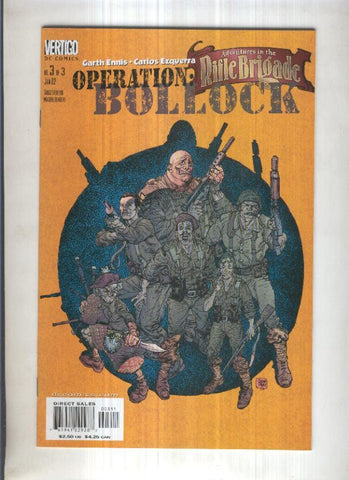 ADVENTURES IN THE RIFLE BRIGADE: OPERATION BOLLOCK, No.03 de 03  (DC 2002) 