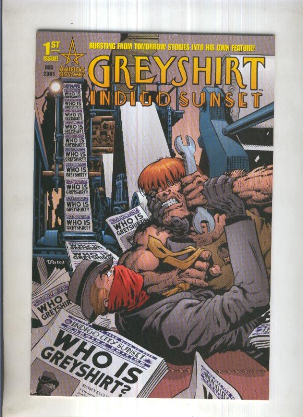 GREYSHIRT: INDIGO SUNSET, Mini-Serie: Numero 01 (Black Bull 2001) 