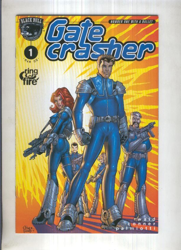 GATE CRUSHER: RING OF FIRE, Vol.1 No.01: Halloween 00 (Black Bull 2000) 