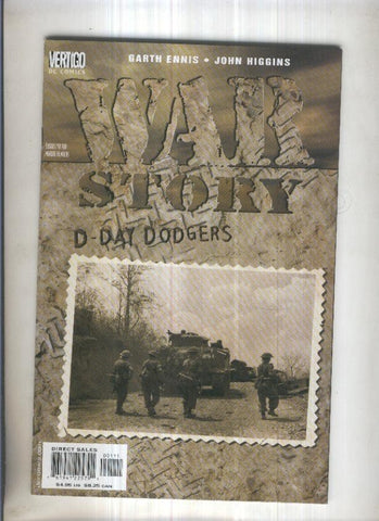 WAR STORY: D-DAY DODGERS - Garth Ennis (Vertigo 2001) 