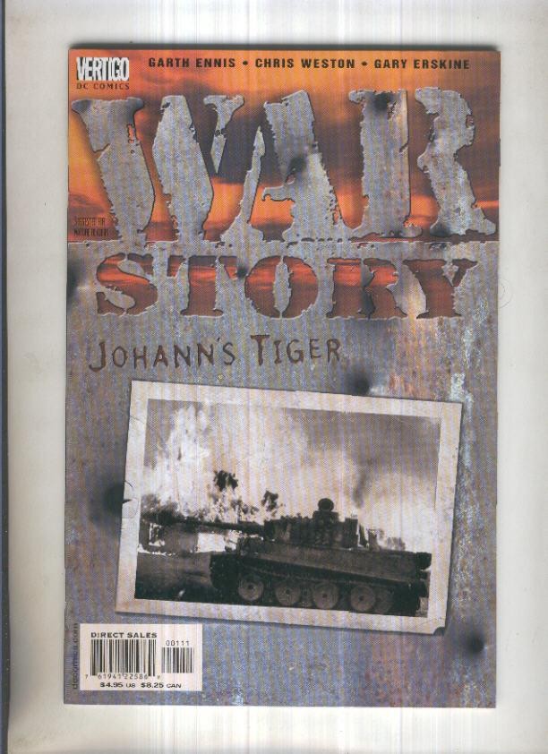WAR STORY: JOHANN,S TIGER - Garth Ennis (Vertigo 2002) 