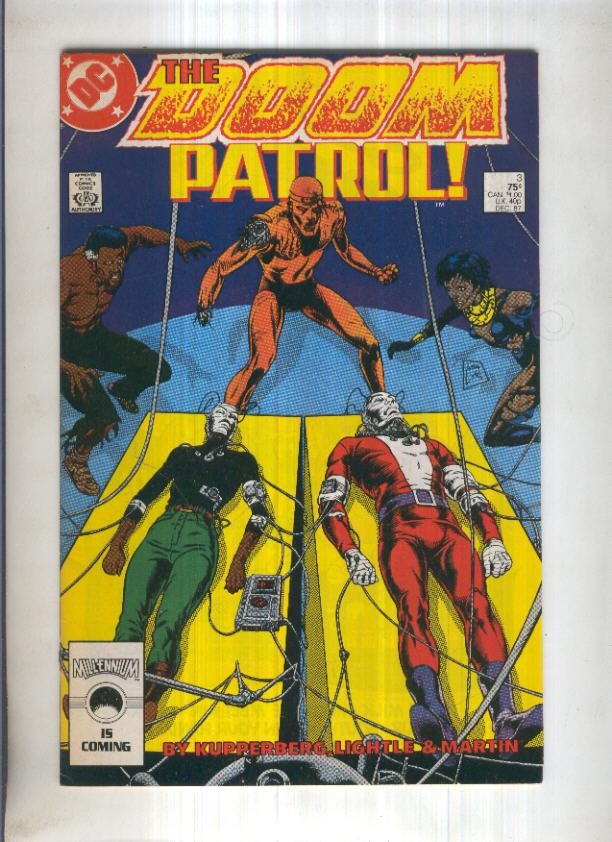 DOOM PATROL , Vol.1 No.03: The Fire of the Gods (DC 1987) 
