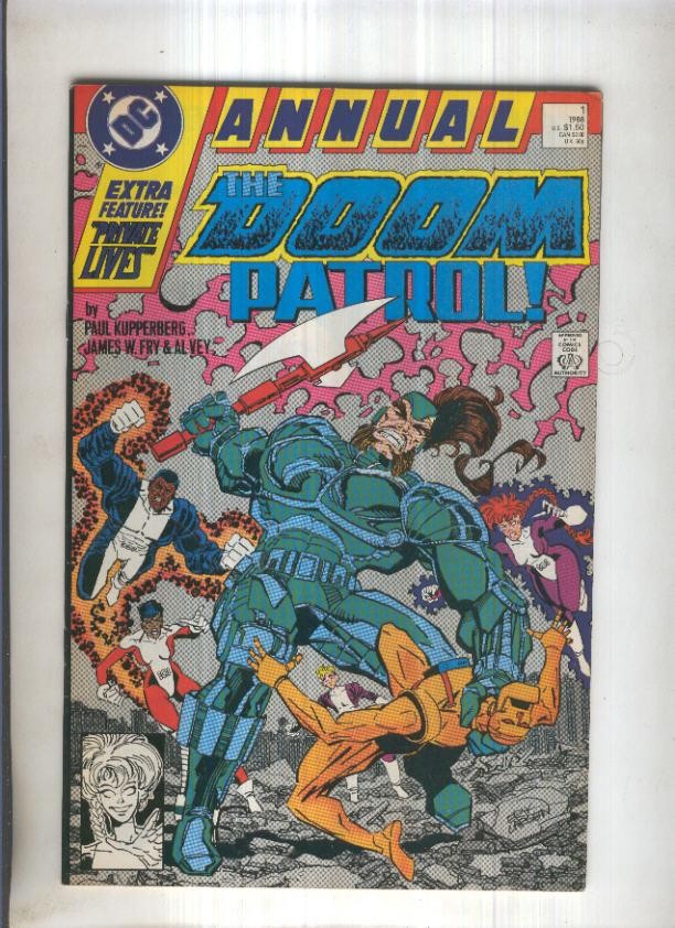 DOOM PATROL ANNUAL 1988, Vol.1 No.01: Public Works (DC 1988)