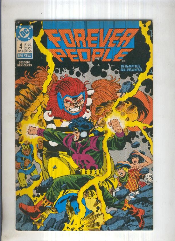 FOREVER PEOPLE, Mini-Serie No.04: Forevers Fall (DC 1988)
