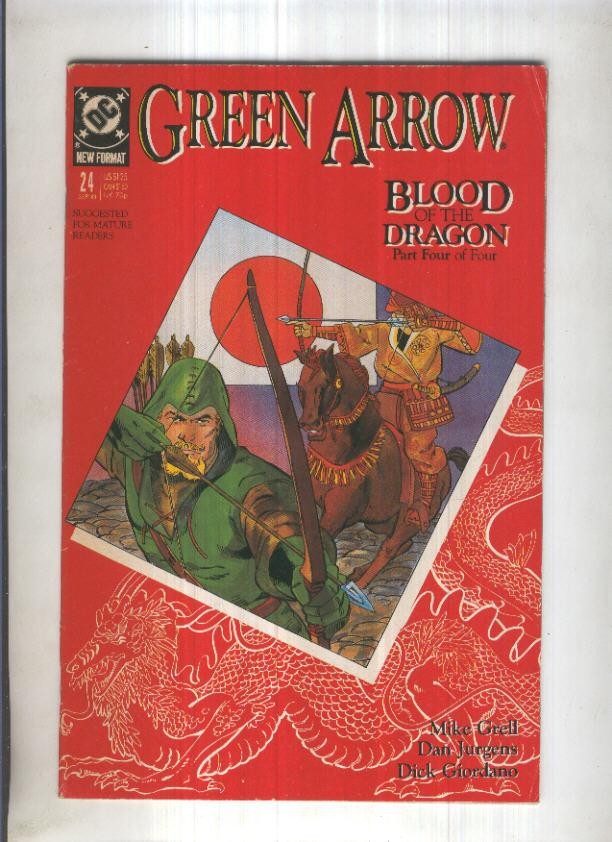 GREEN ARROW, Vol.2 No.24: Blood of the Dragon IV (DC 1989)