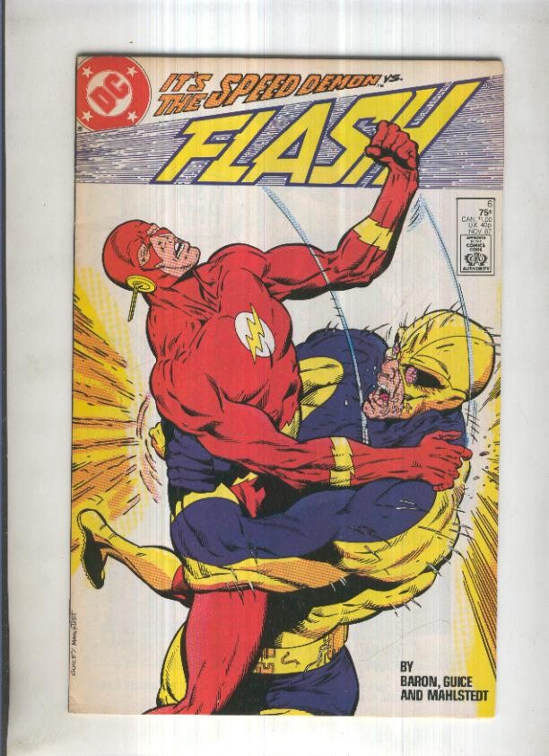 THE FLASH, Vol.2  No.06: Super Nature (DC 1987)