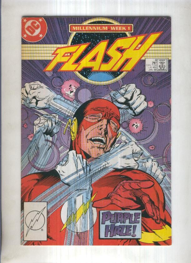 THE FLASH, Vol.2  No.08: Purple Haze (DC 1988)