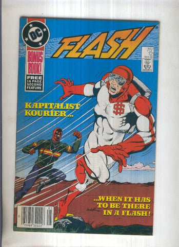 THE FLASH, Vol.2  No.12: Velocity 9 (DC 1988) codigo de Barras