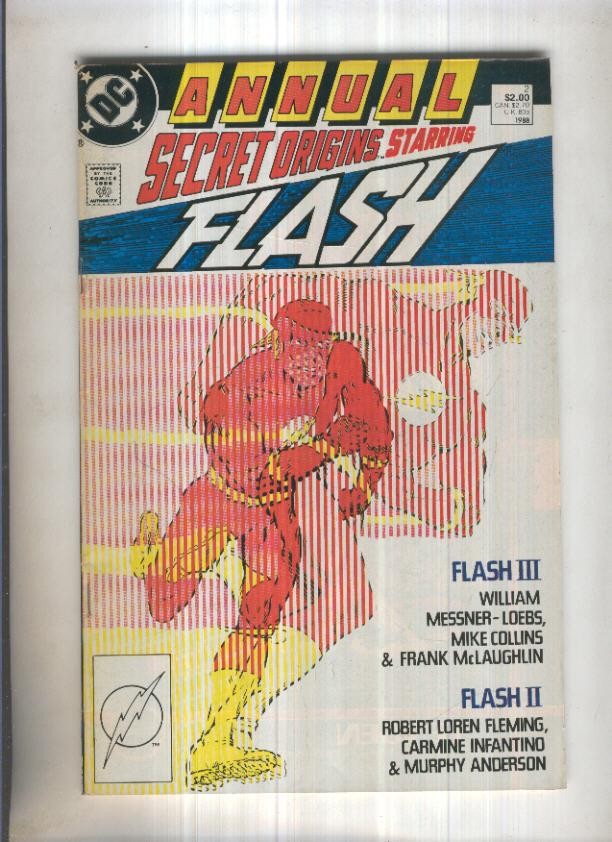 SECRETS ORIGINS ANNUAL 1988, Vol.3  No.02: THE FLASH (DC 1988) 
