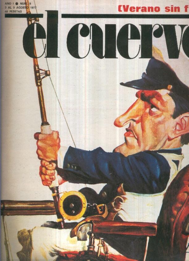 El Cuervo revista de humor numero 009 (1977): Jaime Ballesteros