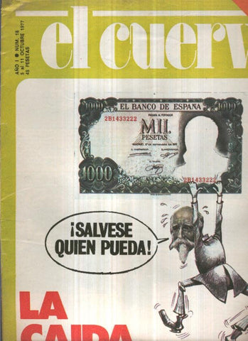 El Cuervo revista de humor numero 018 (1977): Juan Gomez Casas