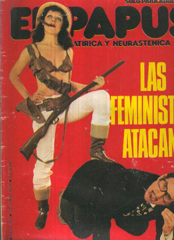 El Papus revista de humor numero 267 (1979): Las feministas atacan