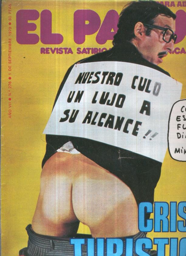 El Papus revista de humor numero 276 (1979): La crisis turistica