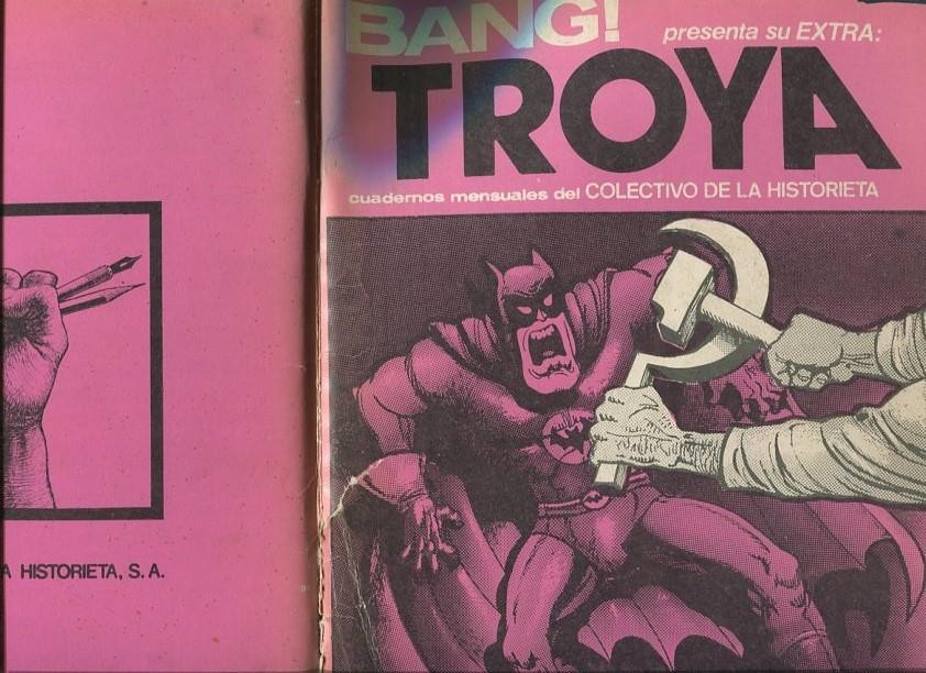 Bang Troya numero 3/4 (numerado 2 en interior cubierta) (cubierta medio estropeada)