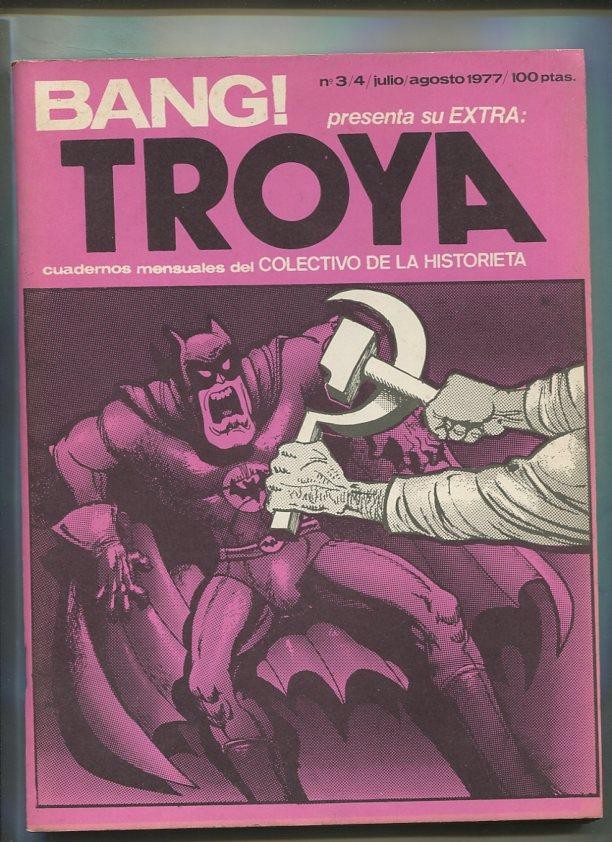 Bang Troya numero 3/4 (numerado 3 en interior cubierta)